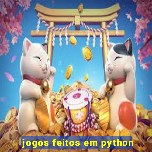 jogos feitos em python