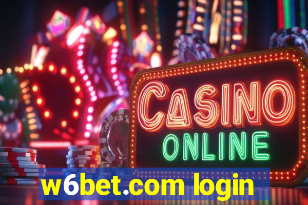 w6bet.com login