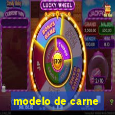 modelo de carne