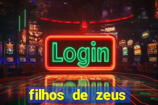 filhos de zeus mitologia grega