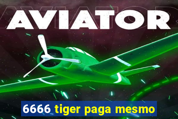 6666 tiger paga mesmo