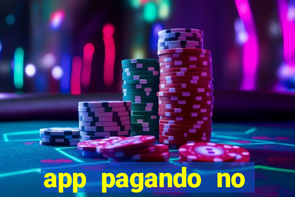 app pagando no cadastro via pix