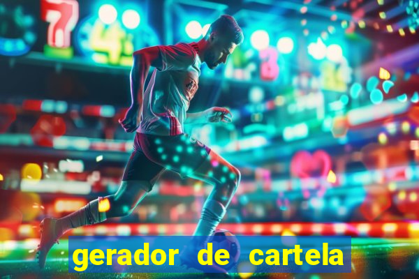 gerador de cartela de bingo