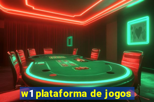 w1 plataforma de jogos