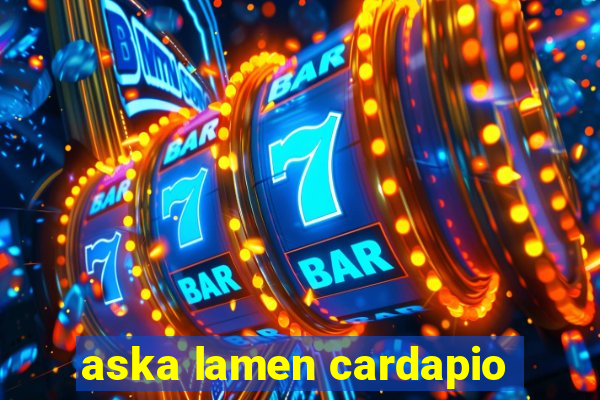 aska lamen cardapio