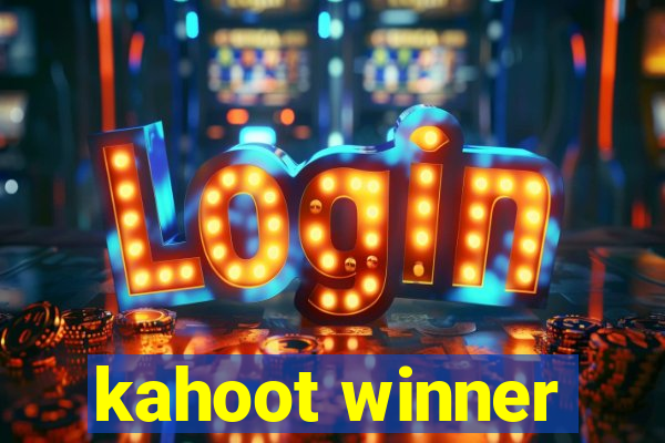 kahoot winner