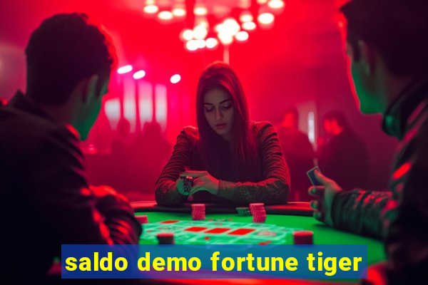 saldo demo fortune tiger